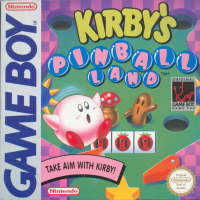 Kirby's Pinball Land PAL GameBoy PAL box art