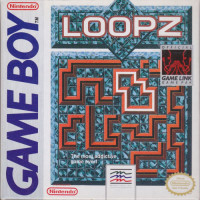 Loopz PAL GameBoy PAL box art