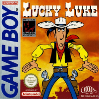 Lucky Luke PAL GameBoy PAL box art