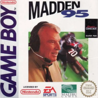 Madden '95 PAL GameBoy PAL box art