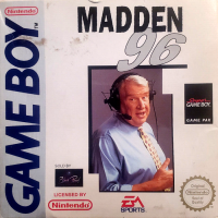 Madden '96 PAL GameBoy PAL box art