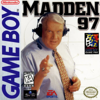 Madden 97 GameBoy box art