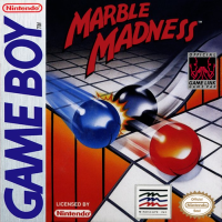 Marble Madness PAL GameBoy PAL box art
