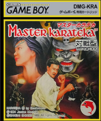 Master Karateka JP GameBoy JP box art