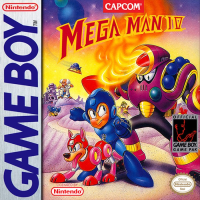 Mega Man 4 GameBoy US box art