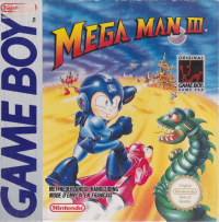Mega Man III PAL GameBoy box art