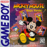 Mickey Mouse Magic Wands GameBoy  box art