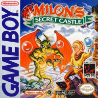 Milon's Secret Castle PAL GameBoy box art