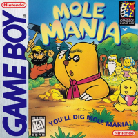 Mole Mania GameBoy  box art
