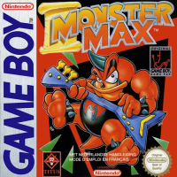 Monster Max PAL GameBoy PAL box art
