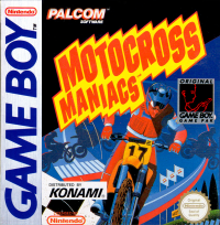 Motocross Maniacs GameBoy US box art