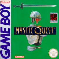 Mystic Quest PAL GameBoy PAL box art