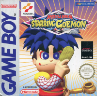 Mystical Ninja Starring Goemon GameBoy  box art