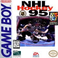 NHL Hockey 95 GameBoy  box art