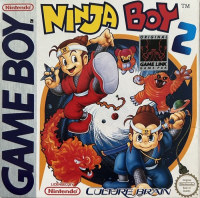 Ninja Boy 2 GameBoy US box art