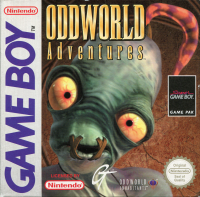 Oddworld Adventures GameBoy  box art
