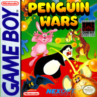 Penguin Wars GameBoy US box art