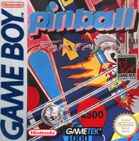 Pinball Fantasies PAL GameBoy PAL box art