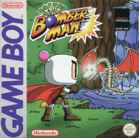 Pocket Bomber Man PAL GameBoy PAL box art