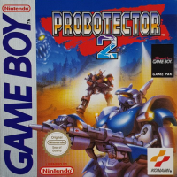 Probotector 2 PAL GameBoy PAL box art