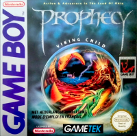Prophecy:The Viking Child PAL GameBoy  box art