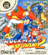 Rockman World 2 JP GameBoy JP box art