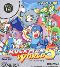 Rockman World 5 JP GameBoy JP box art