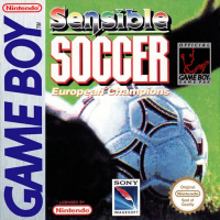 Sensible Soccer: European Champions PAL GameBoy box art