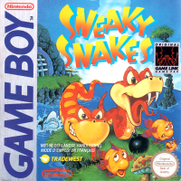 Sneaky Snakes PAL GameBoy box art