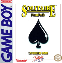 Solitaire FunPak PAL GameBoy PAL box art