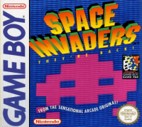 Space Invaders GameBoy  box art