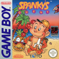 Spanky's Quest PAL GameBoy PAL box art