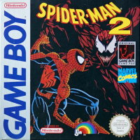 Spiderman 2 PAL GameBoy box art