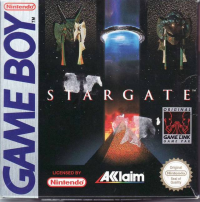 Stargate PAL GameBoy PAL box art