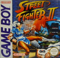 Street Fighter II GameBoy  box art