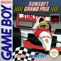 Sunsoft Grand Prix PAL GameBoy  box art