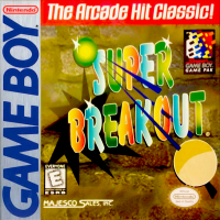Super Breakout GameBoy US box art