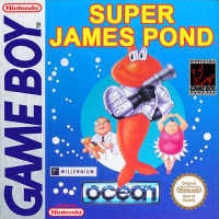 Super James Pond PAL GameBoy PAL box art