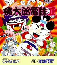 Super Momotarou Dentetsu II JP GameBoy JP box art