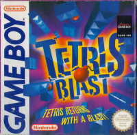 Tetris Blast GameBoy US box art