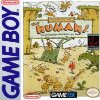 The Humans GameBoy US box art