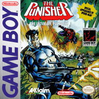 The Punisher GameBoy US box art