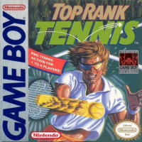 Top Rank Tennis GameBoy box art