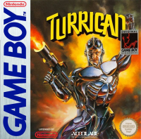 Turrican GameBoy  box art