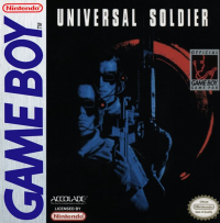 Universal Soldier PAL GameBoy box art