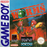 Worms GameBoy US box art