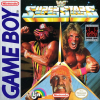 WWF Superstars GameBoy US box art
