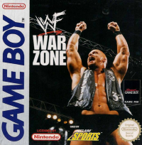 WWF War Zone PAL GameBoy PAL box art