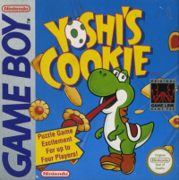 Yoshi's Cookie GameBoy US box art