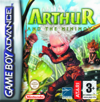 Arthur and The Minimoys PAL GameBoy Advance PAL box art